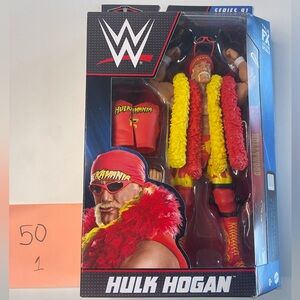 WWE Hulk Hogan Action Figure - Red and Yellow